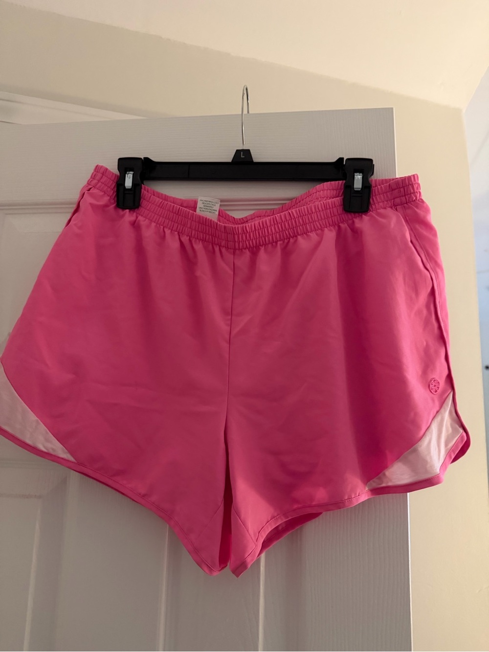 Lilly Pulitzer Bright Pink Athletic Shorts with Side Panels